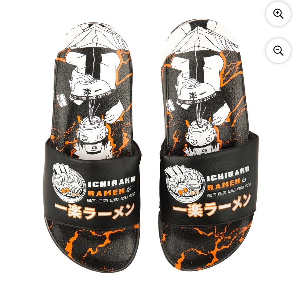 Naruto Men’s Ramen Sport Slide Sandals